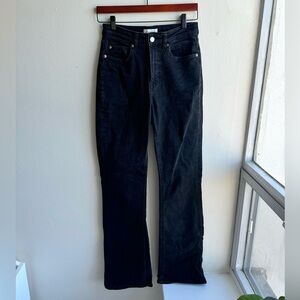 H&M Straight Leg Black Jeans